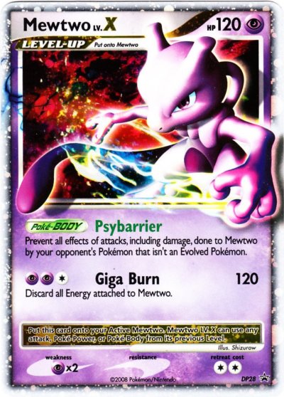 pokemon cards level x. Mewtwo Lv. X can use any