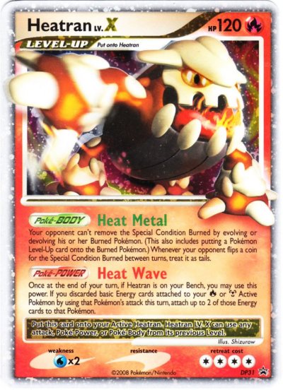 pokemon cards lv x. Heatran Lv. X, 120 HP