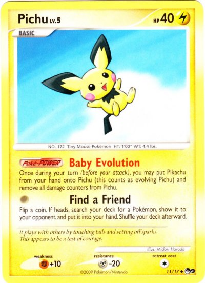 pichu evolve