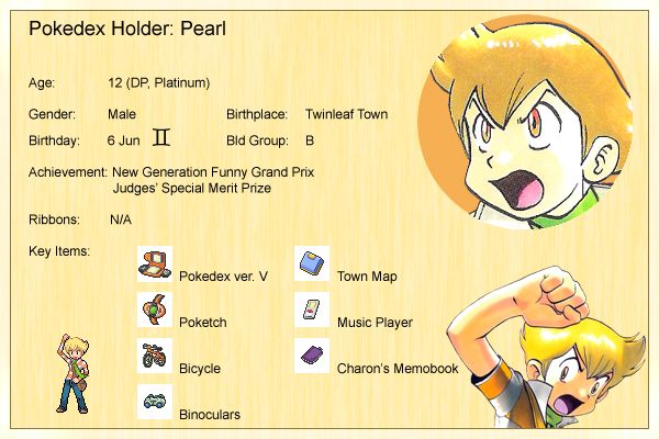 Pearl's Profile