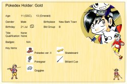 Pokmon Special Character Biography