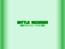 Pokmon Platinum - The Battle Recorder