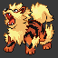 Growlithe Fire Red Omega