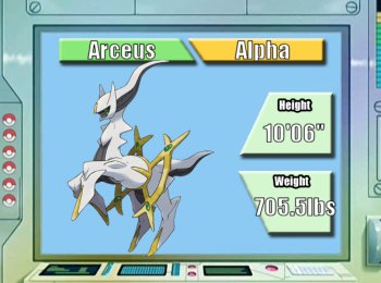 Pokemon Platinum Arceus Serebii