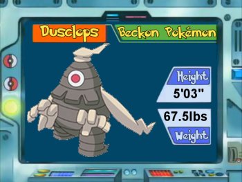 Pokemon Platinum Duskull Moveset