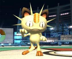 Meowth is sent out
