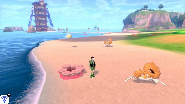 Challenge Beach - Pokémon Den