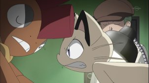 Negotiator Meowth! Scrafty Persuasion Tactics!!