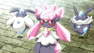 Diancie and the Coccoon of Destruction Image