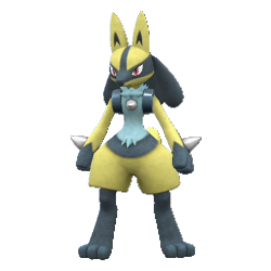 Pixilart - Lucario shiny by Zacian-shiny