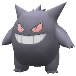 Shiny Mega Gengar  Pokemon, Pokemon alola, Pokemon art