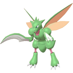 Scyther not inflicting the proper amount of damage - Competition