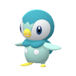 Pokemon Best Nature Piplup, Collection Model Toys