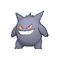 Shiny Event 6IV Gengar Sludge Wave Pokemon Sun and Moon 3DS