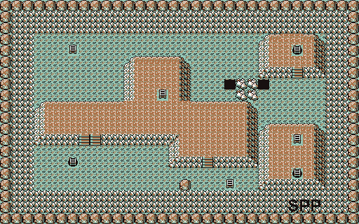 Pokemon Yellow Version: Special Pikachu Edition Seafoam Isles Map Map for Game Boy by KeyBlade999 - GameFAQs