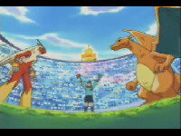 charizard versus harrison's blaziken