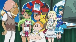 Episode 1008 Ilima And Eevee Have Ilimade Their Entrance Pictures