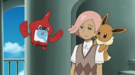 Episode 1008 Ilima And Eevee Have Ilimade Their Entrance Pictures