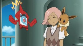 Episode 1008 Ilima And Eevee Have Ilimade Their Entrance Pictures