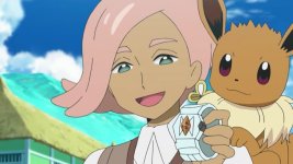 Episode 1008 Ilima And Eevee Have Ilimade Their Entrance Pictures
