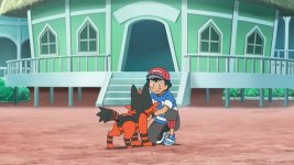 Episode 1008 Ilima And Eevee Have Ilimade Their Entrance Pictures