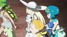 Episode 1008 Ilima And Eevee Have Ilimade Their Entrance Pictures