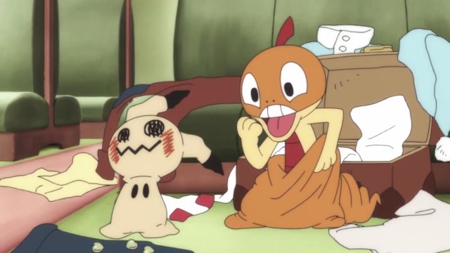 Scraggy & Mimikyu