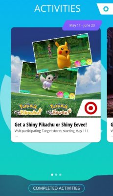 Get Shiny Pikachu and Shiny Eevee at Target! 