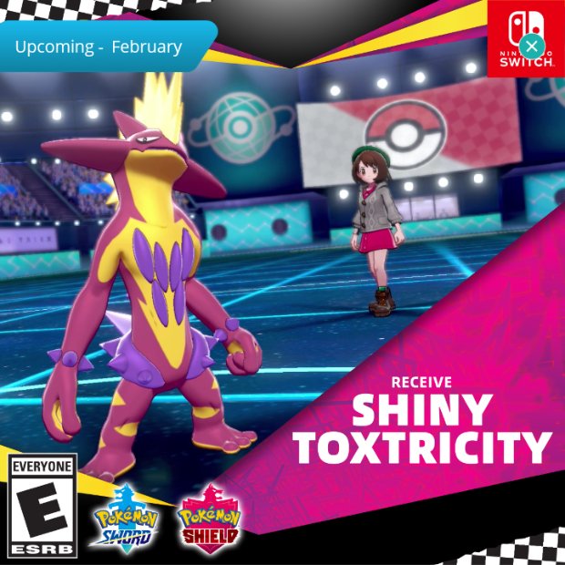 Shiny Toxtricity Event Picture