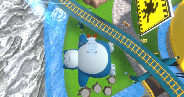 Snorlax's Fluffy Trampoline