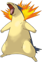 Typhlosion Art