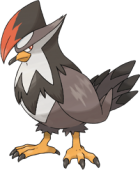 #396 - #398 Starly, Staravia e Staraptor 398