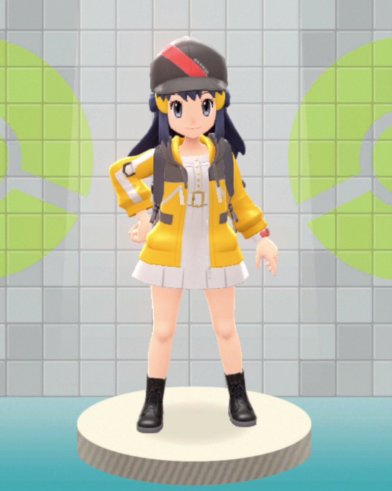 Pokémon Brilliant Diamond & Shining Pearl - Trainer Customisation & Outfits