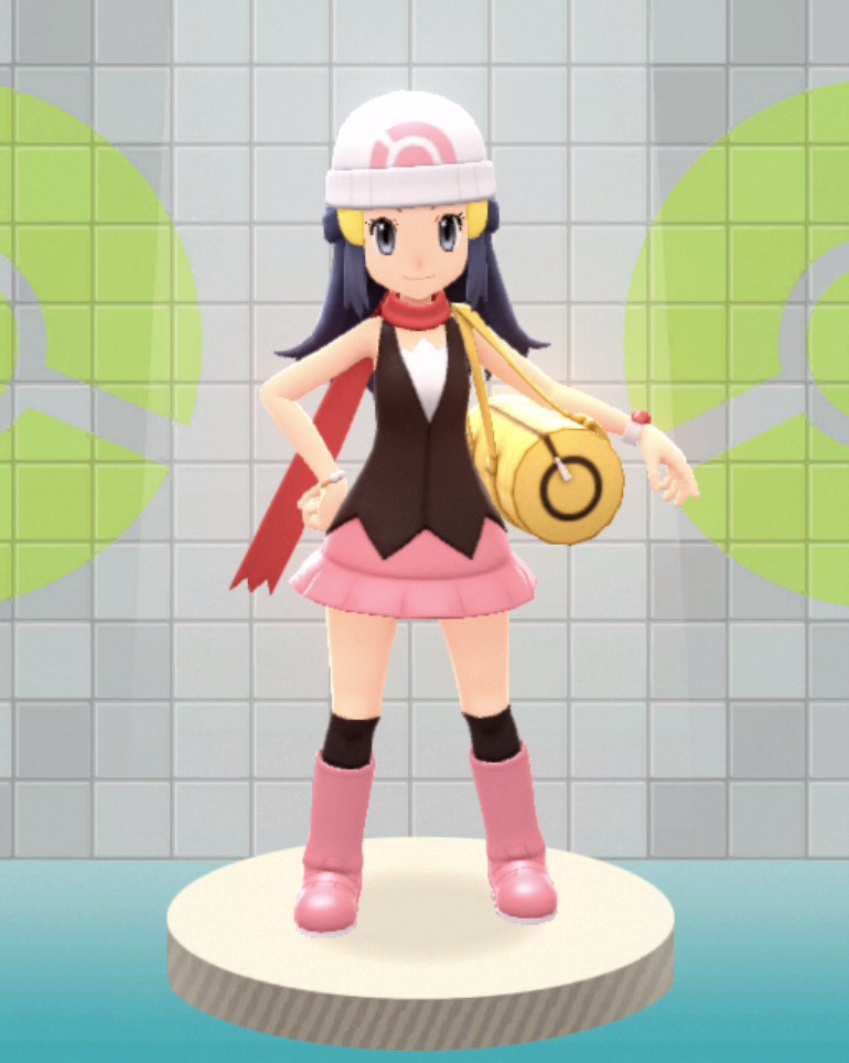 Pokémon Brilliant Diamond & Shining Pearl - Trainer Customisation & Outfits