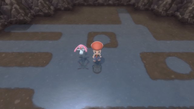 Mesprit in Pokémon Brilliant Diamond & Shining Pearl