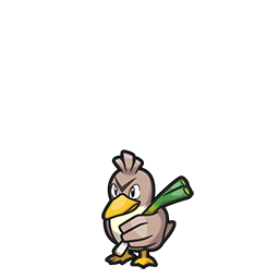 Farfetch’d Statue