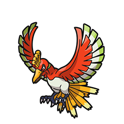 Ho-Oh Statue