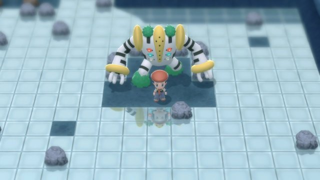 Regigigas in Pokémon Brilliant Diamond & Shining Pearl