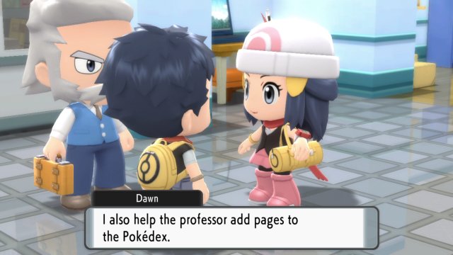 Pokemon Platinum Cartoon- Female Trainer (Dawn) by