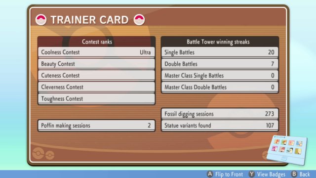 Pokémon Diamond/Pearl - Trainer Cards