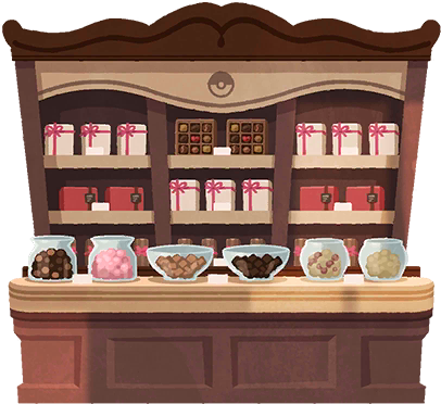 Dark Chocolate Counter Dark Chocolate Counter