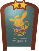 Eevee Chalkboard 2 Star