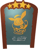 Eevee Chalkboard 4 Star