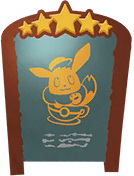 Eevee Chalkboard 5 Star