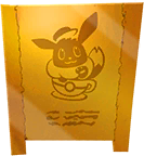 Gold Eevee Chalkboard