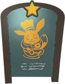 Super Chef Eevee Chalkboard 1 Star