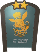 Super Chef Eevee Chalkboard 2 Star