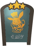 Super Chef Eevee Chalkboard 3 Star