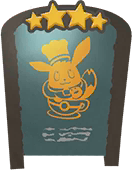 Super Chef Eevee Chalkboard 4 Star