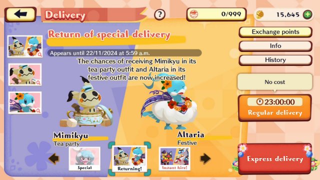Delivery